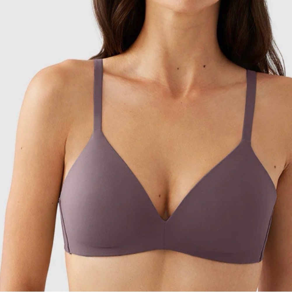 Wacoal How Perfect Wire Free T-Shirt Bra 30DDD Cocoa Brown NWT